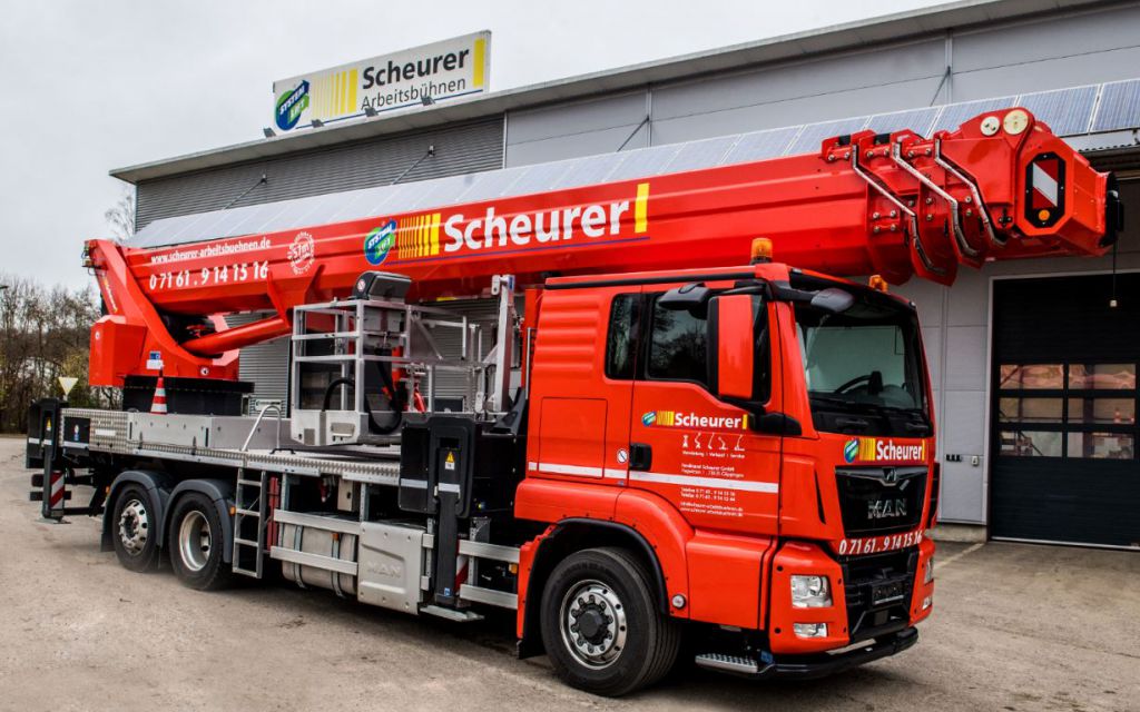 Scheurer Hubsteiger - LKW-Arbeitsbühne