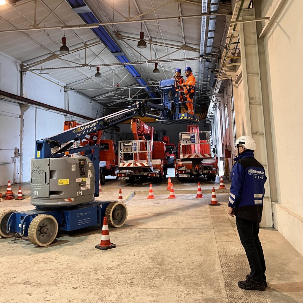 Hubarbeitsbühne-Schulung